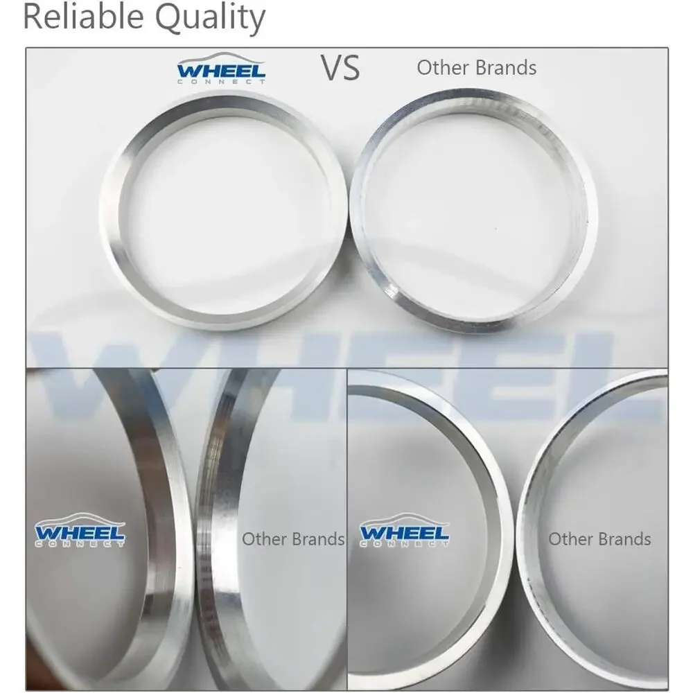 NEW Hub Centric Rings OD 72.1 to ID 56.1 Aluminium Alloy Wheel Rings Set of 4